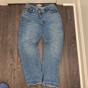 Abercrombie Criss Cross The Dad High Rise